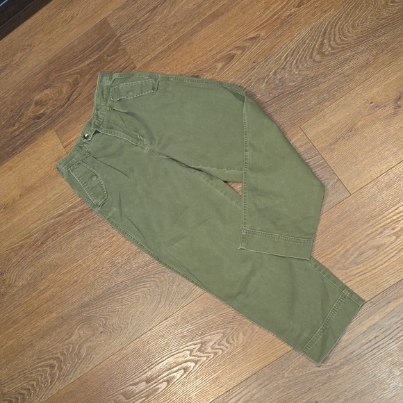 MADEWELL TAPER WIDE LEG PANTS.#6042